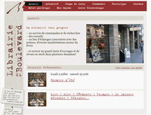 Tablet Screenshot of librairieduboulevard.ch